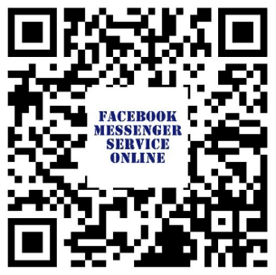 QR-Code für den Online-Service über Facebook Messenger