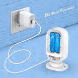 Nabíjení kamery na baterii přes napájecí adaptér USB